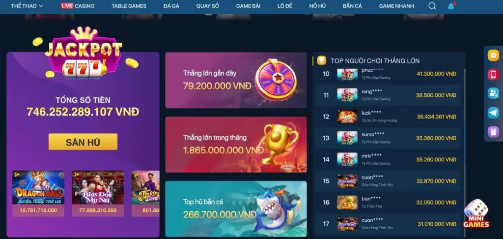 Kho game đa dạng tại lc88